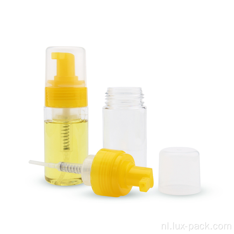 Shampoo plastic schuimpompfles plastic vloeistof zeepdispenser 43 mm deksels voor fles