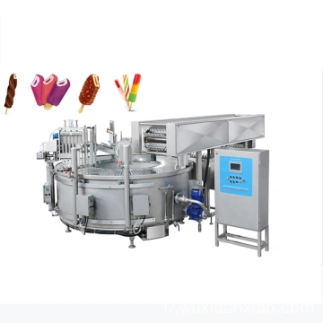 Commercial machine industrielle de crème glacée avec des saveurs