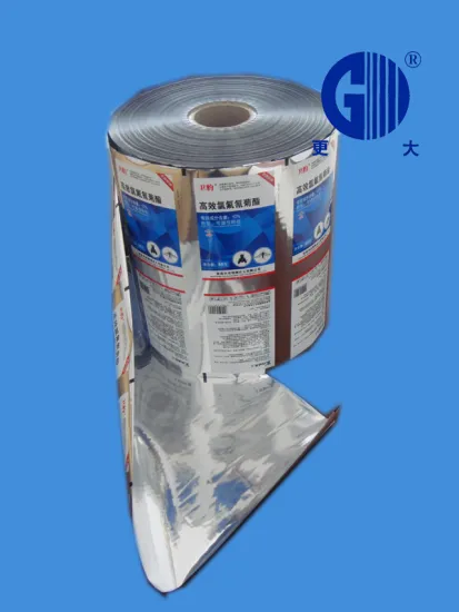 Customized laminated food packaging plastic printing roll film