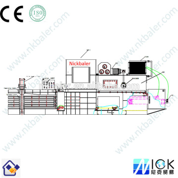 Open-end Design Baling Machine