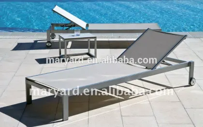 Garden furniture stackable garden sun lounger