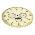 Pie Pan Watch Dial in Punkte lume