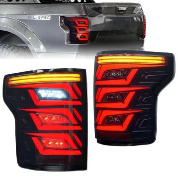 Assemblaggio delle luci della coda a LED per Ford F-150 2015-2020-Lampada di arresto DRL di arresto