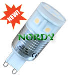 3.0W SMD5050 PMMA Frosted E14 GU10 LED G9 Light