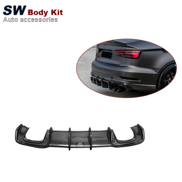 Carbon Fiber KB Style Rear Diffuser for Audi A3 S3 RS3 17-20 Retrofit Kit