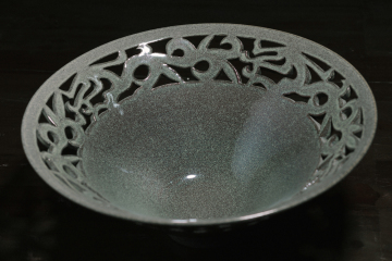 Jizhou kiln changing glaze hollow carved market