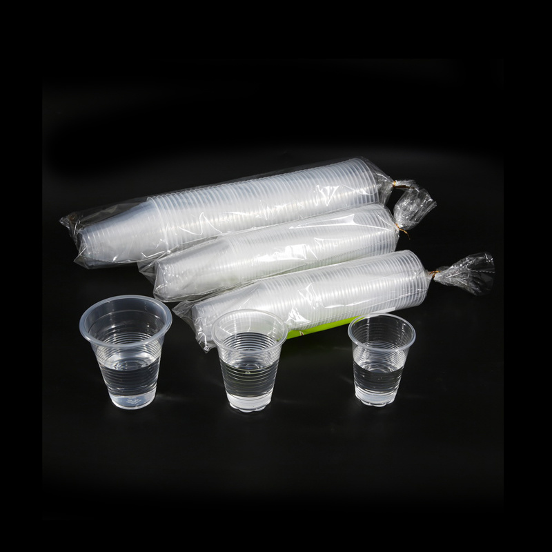 Disposable Cutlery Set Pet Cup Cold Drink Cup Freshly Squeezed Juice Cup 400ml Disposable Plastic Cup