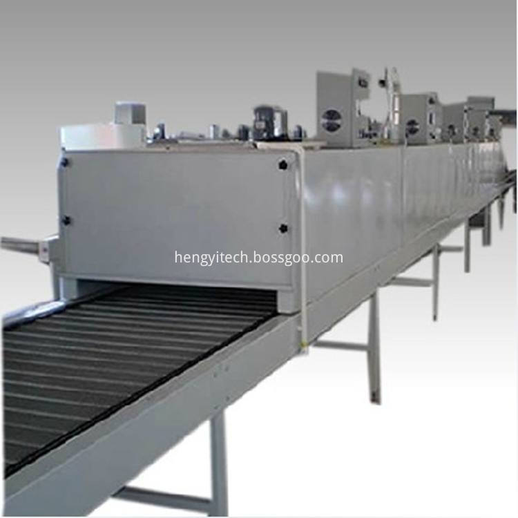 Natural gas drying oven