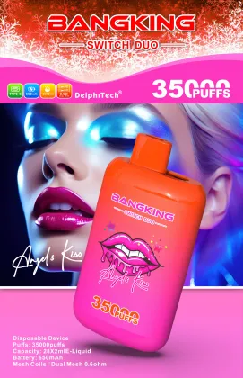 Free shipping Bang king 35k 2in1 vape