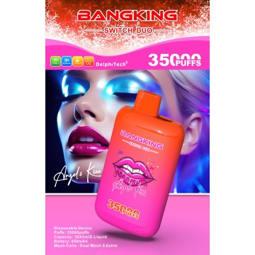 Penghantaran percuma Bang King 35k 2in1 Vape