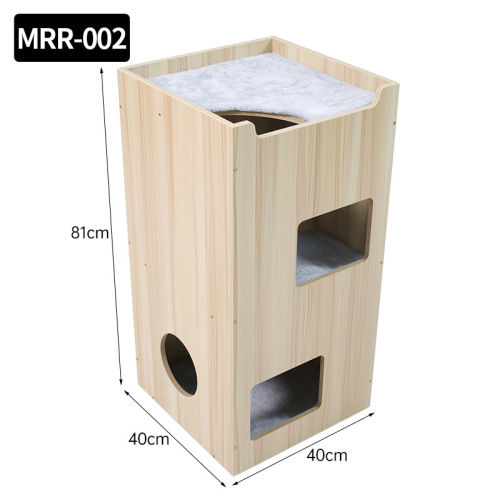 Hot Selling Cat Tree Cardboard Scratching House Indoor