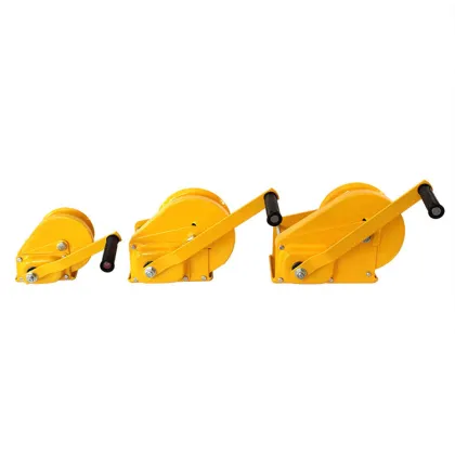 Manual Winches with Wire Rope Hoist - 1200 lbs, 1800 lbs, 2600 lbs