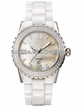 color ceramic watch diamond cereamic watch fashon jewelry watch