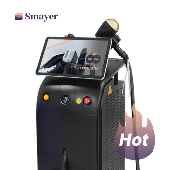 2025 808nm Diode Laser Hair Removal Machine - 1200W/1800W One/Double Handle with Ice Titanium for Salon