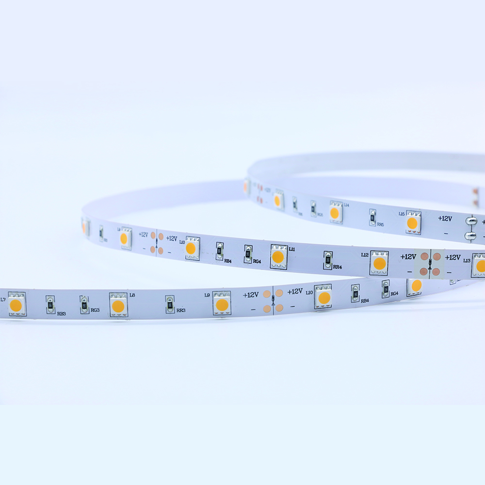 5050SMD 30led ضوء الشريط الأبيض النقي