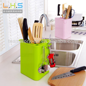 Multi-function knife spoon fork chopstick kitchen rack plastic