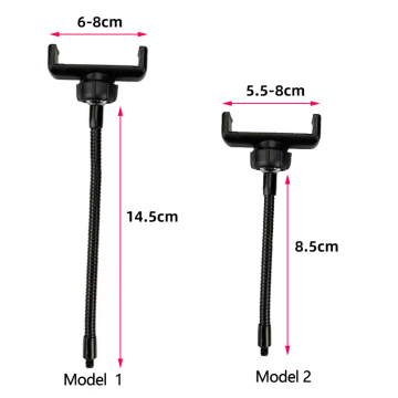 Universal Phone Clip for Ring Light and Tripod - Phone Holder