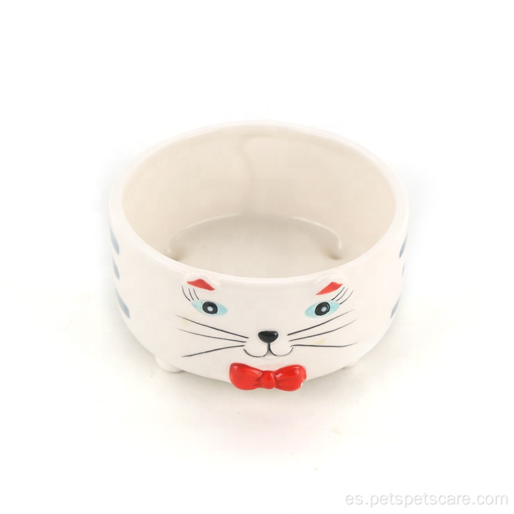 Price Cat Food Bowl Tazón de cerámica para gatos