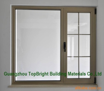 Plastic UPVC/PVC Double Glazed Windows Price with Grill Design