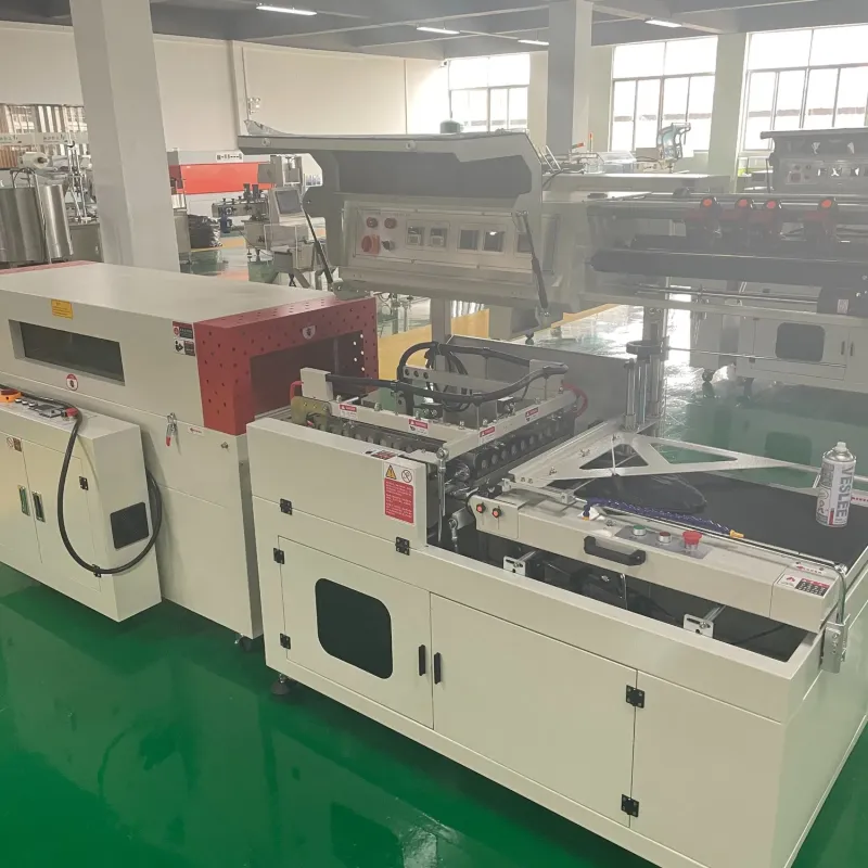 Fully Automated Sealing and Cutting Machine for Heat Shrink Film Cosmetic Packaging