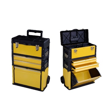 High quality trolley case with skate wheels, easy carrying tool box trolley