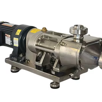 Food Hygiene Grade Double Screw Pump for Solid Particle Handling