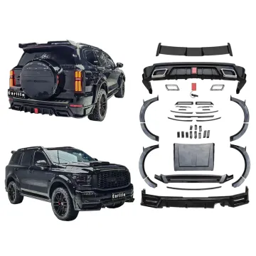 Aerodynamic Kit with Front Lip, Rear Diffuser, and Wheel Arch for Tank 500 2022+