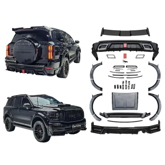 Aerodynamic Kit with Front Lip, Rear Diffuser, and Wheel Arch for Tank 500 2022+