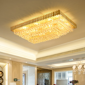 Luxus K9 Kristallleuchter für hohe Decke Großes Hotel und moderne Wohn-/Esszimmer