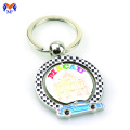 Spinning Custom Manufactured Metal Cool Keychains