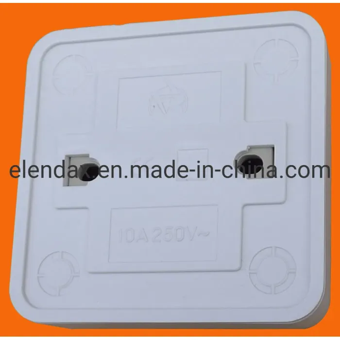 Sakelar Putih Gaya Eropa 10A 250V