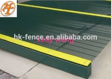 pvc coated 358 precision palisade fence