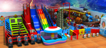 Professional exercise indoor trampoline park