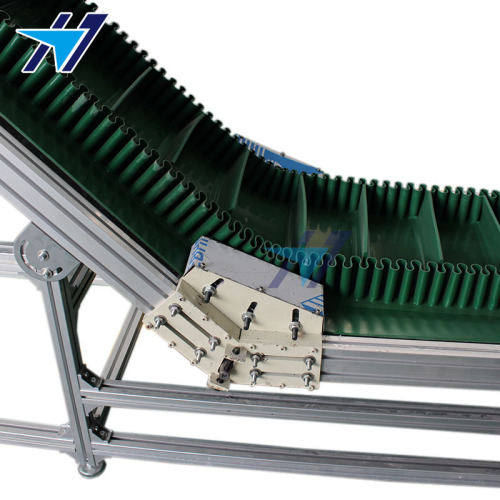 Load and transport Z type climbing conveyor