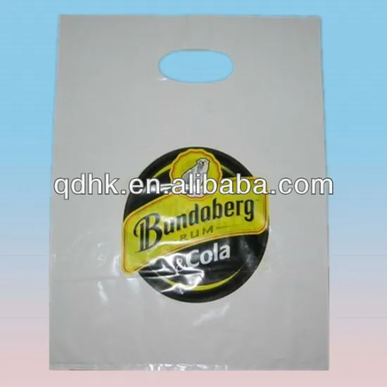 Black plastic shopping bags wholesale