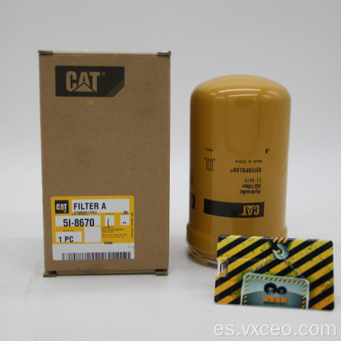 5I-8670 Cat Genuine Original 5i8670 Filtro de aceite