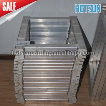 Aluminum stencil frame for screen printing