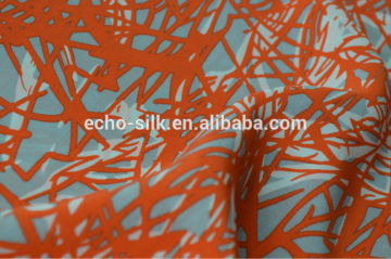 ESP-113,12mm*44'' sand-wahed CDC crepe de chine, printed fabric.                        
                                                Quality Choice