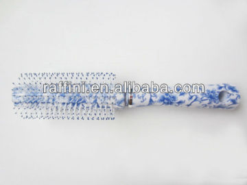 plastic round hairbrush