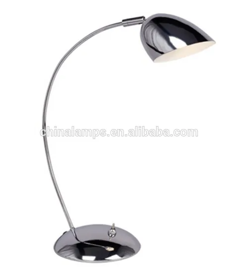 Battery operated table lamps metal desk lamps with downlight lampshade furniture hobby lobby supply from zhongshan