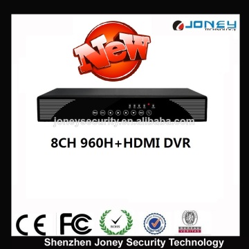 8channel HDMI 1080P 960h H. 264 DVR