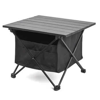 Outdoor Beach Portable Camping Table: Lightweight, Foldable, and Aluminum