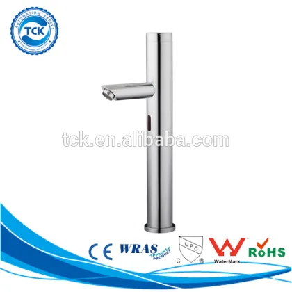 Chrome Infrared Sensor Automatic Spas Baths Faucet Single Hole