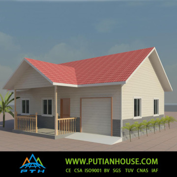 Light Steel Structure Luxury Steel House (PTW4P175)