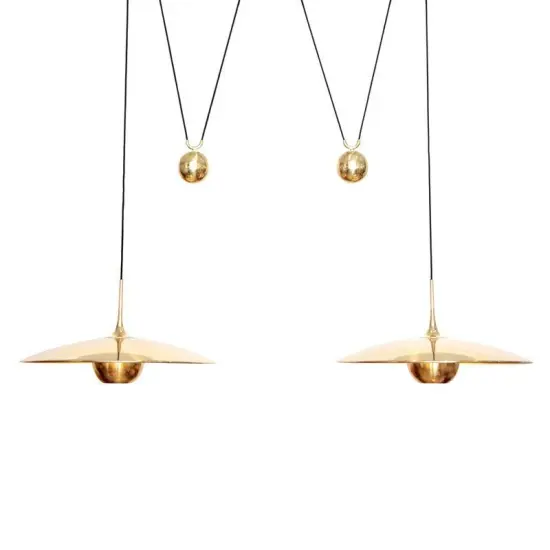 INSHINE Bright Drop Brass Pendant Light
