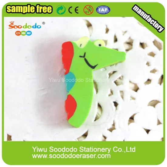 Animal Number Export eraser list chinese supplier