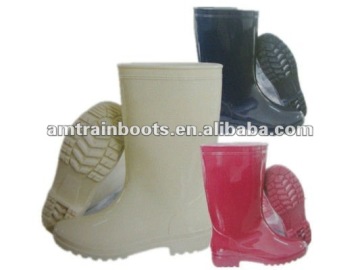 fancy rubber rain boots