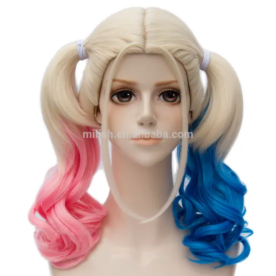 MCW-0111 cosplay Little Monster Suicide Squad Harley Quinne Wig