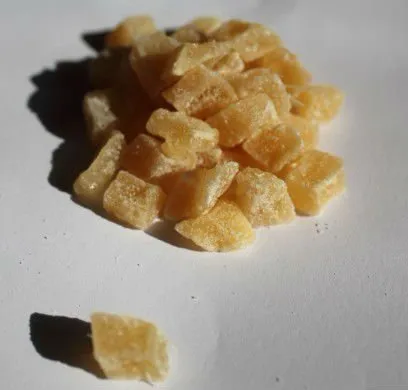 Crystallized Ginger Dice