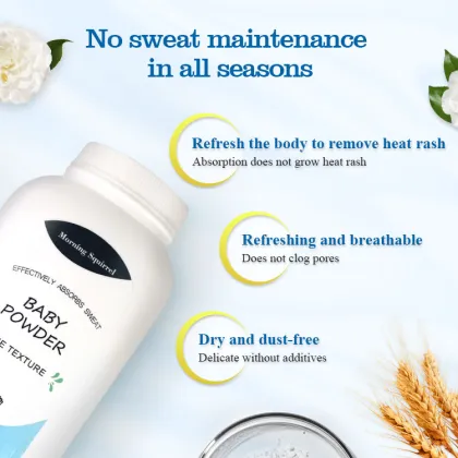 Private Label Baby Prickly Heat Powder Manufacturers: Keep Baby's Skin Fresh and Dry